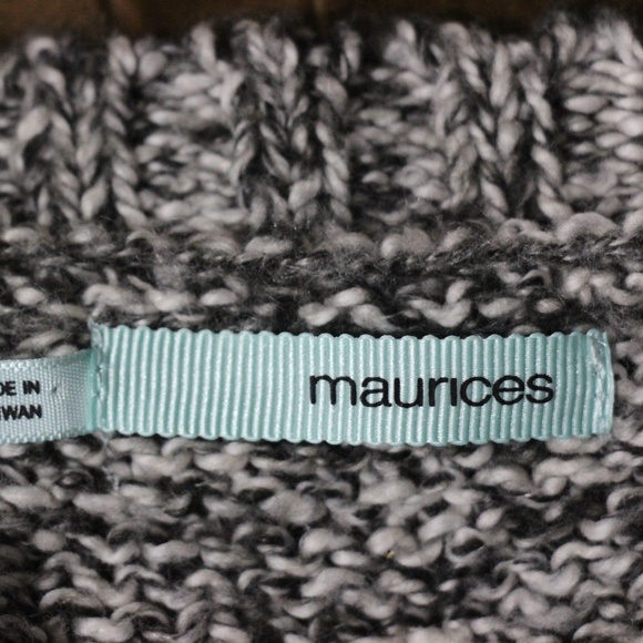 MAURICES Multi-Color Striped Short-Sleeve Cardigan - Picture 8 of 8